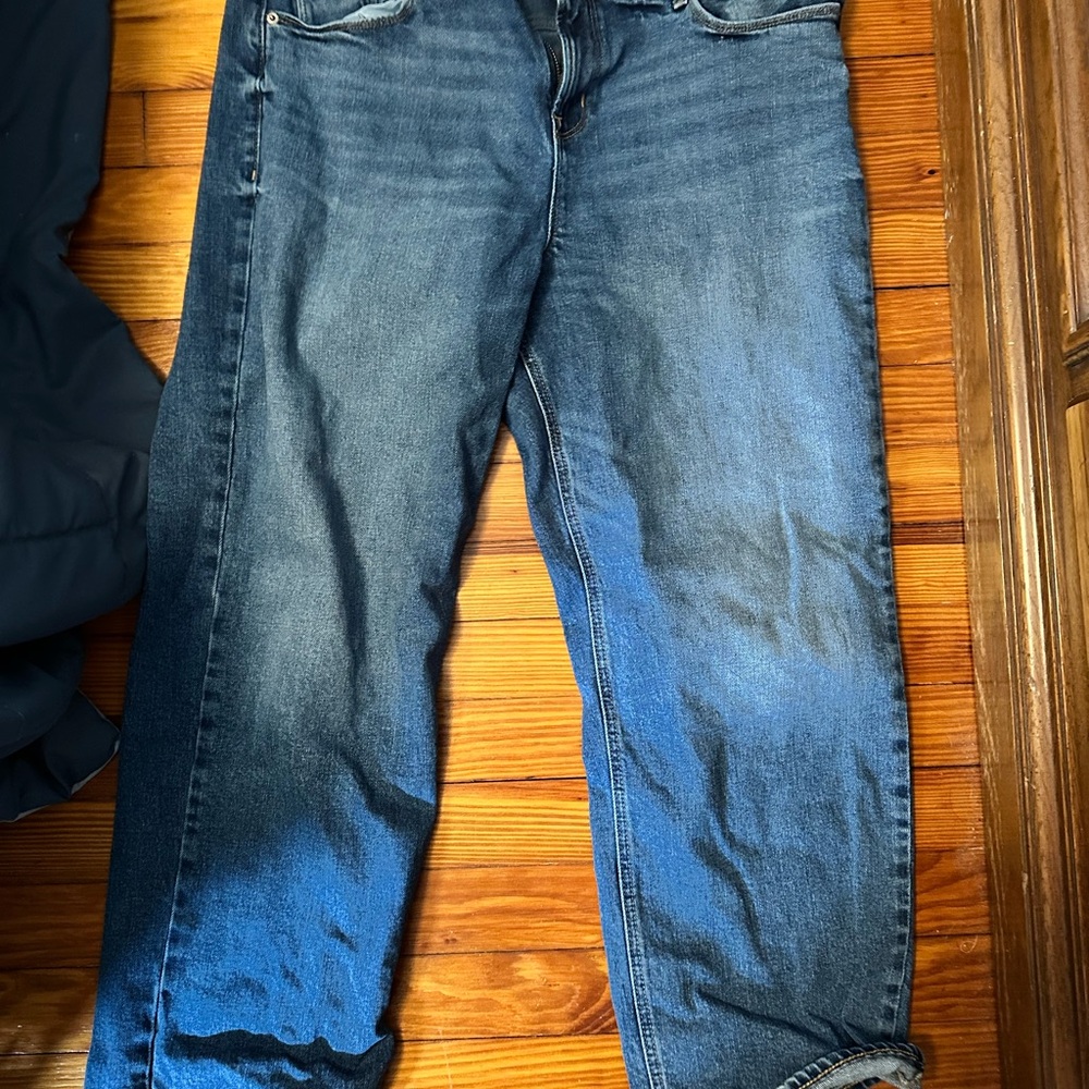 Old Navy Blue High Rise Jeans Timeless Fit